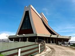 St. John Marie Vianney Chapel ,Donus Dei compound, Silay City .Symbolizing the Praying Hands.Photo by Arch Dominic Diocson