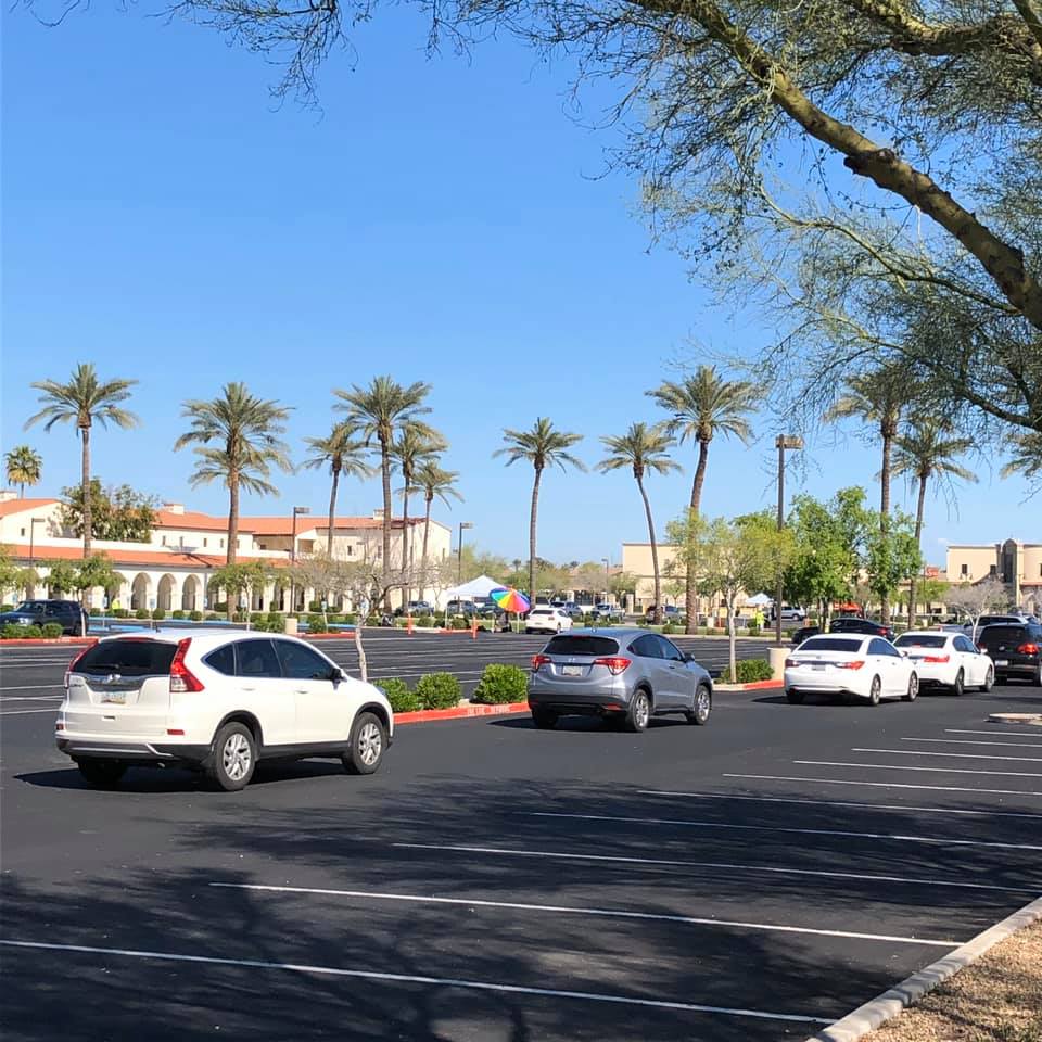 Drive-thru confession at St. Thomas Aquinas Church during lent. | Photo from Saint Thomas Aquinas Catholic Church.