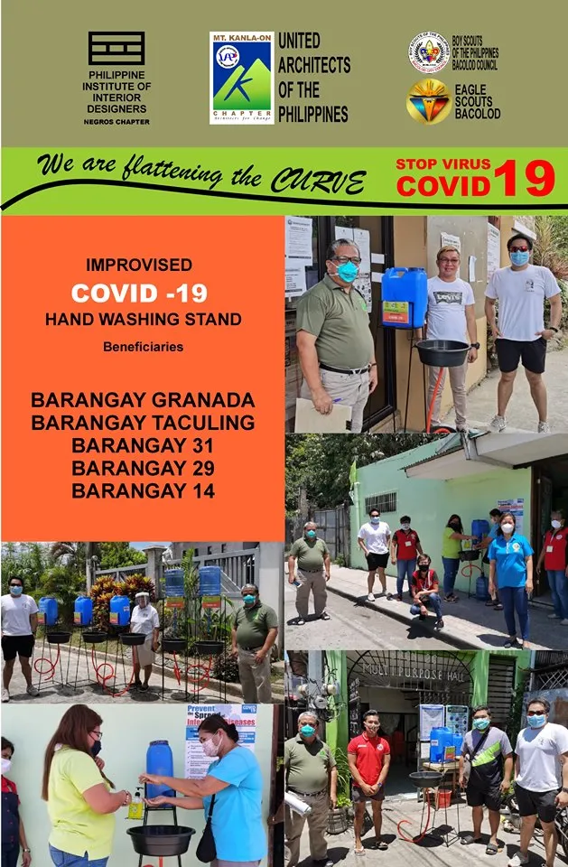 PIID NEGROS collaborative project. Initial 5 units already distributed to respective barangays and their Health Centers, 10 more recently distributed, and another 10 units to be fabricated. | Photo from Digital News Exchange.